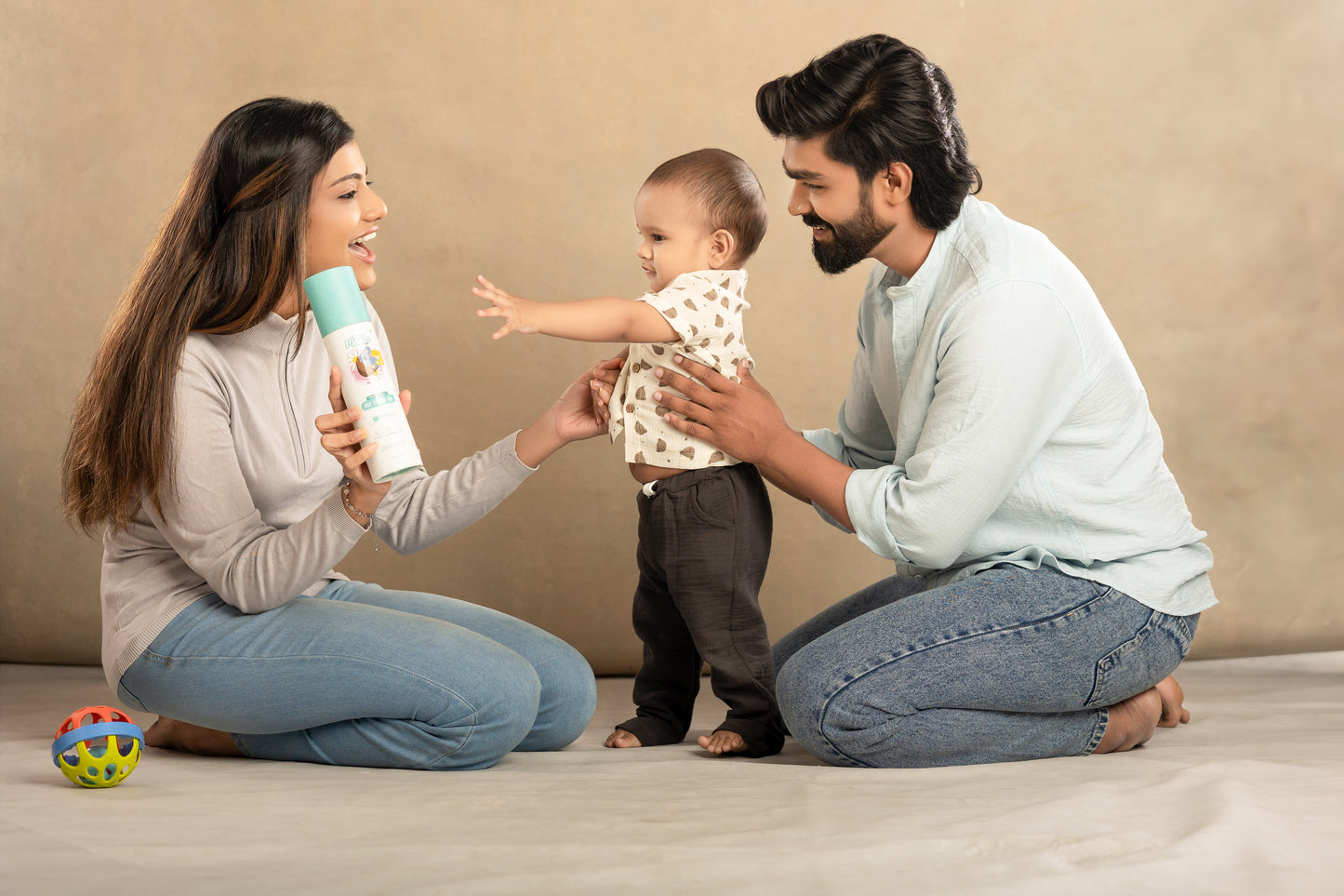 Mom and baby bonding - YourMama natural baby skincare made in India